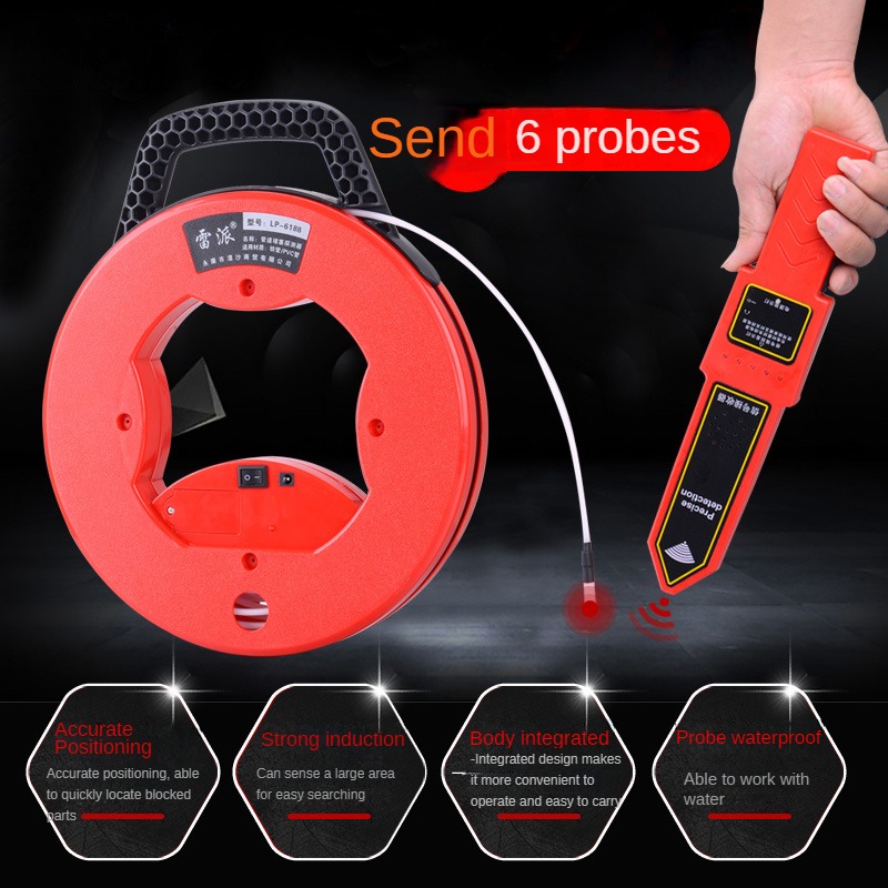Power Tools Inspection - Wireless Pipeline Detector PVC Threading Pipe