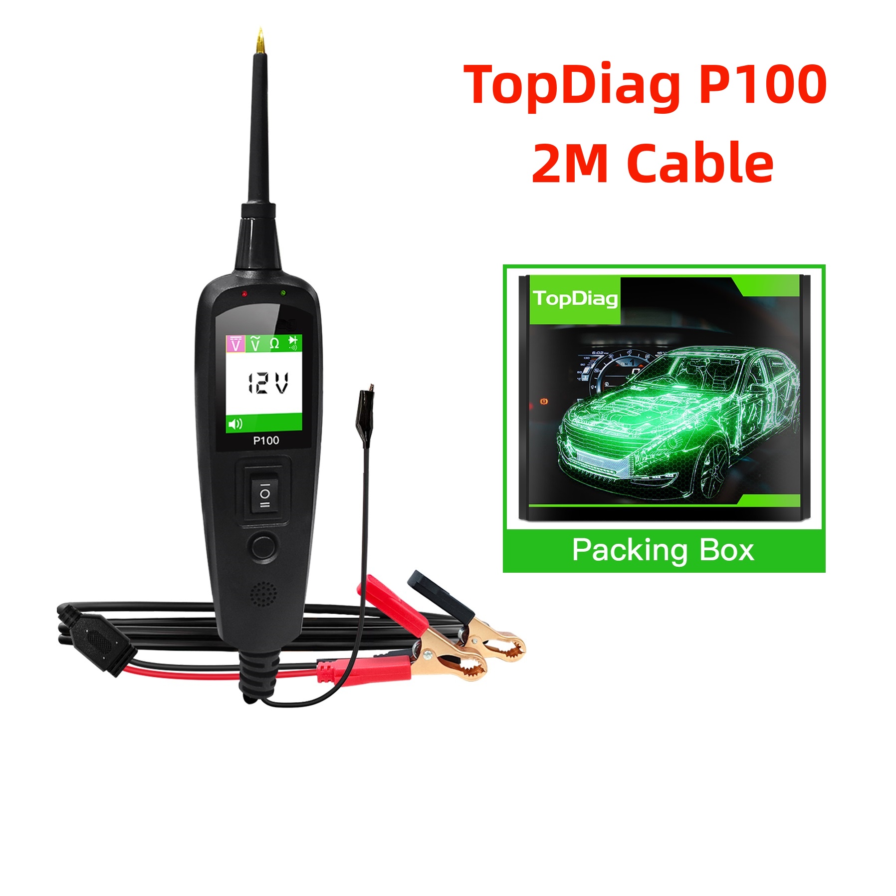 Power Tools Kits - TopDiag P100 2M Car Electrical Circuit