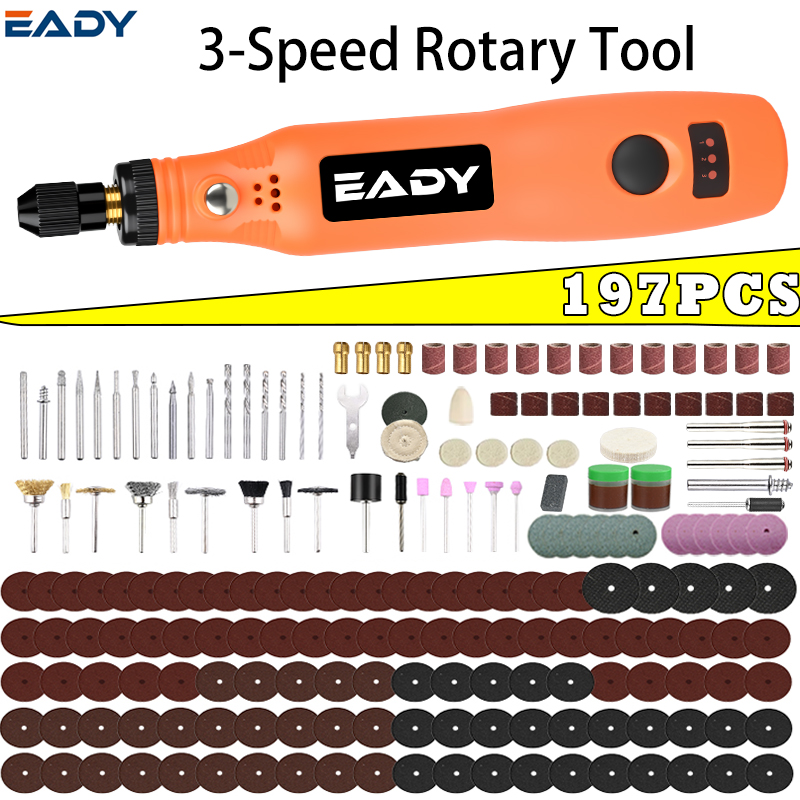 Power Tools Kits - USB Cordless Rotary Tool Kit –