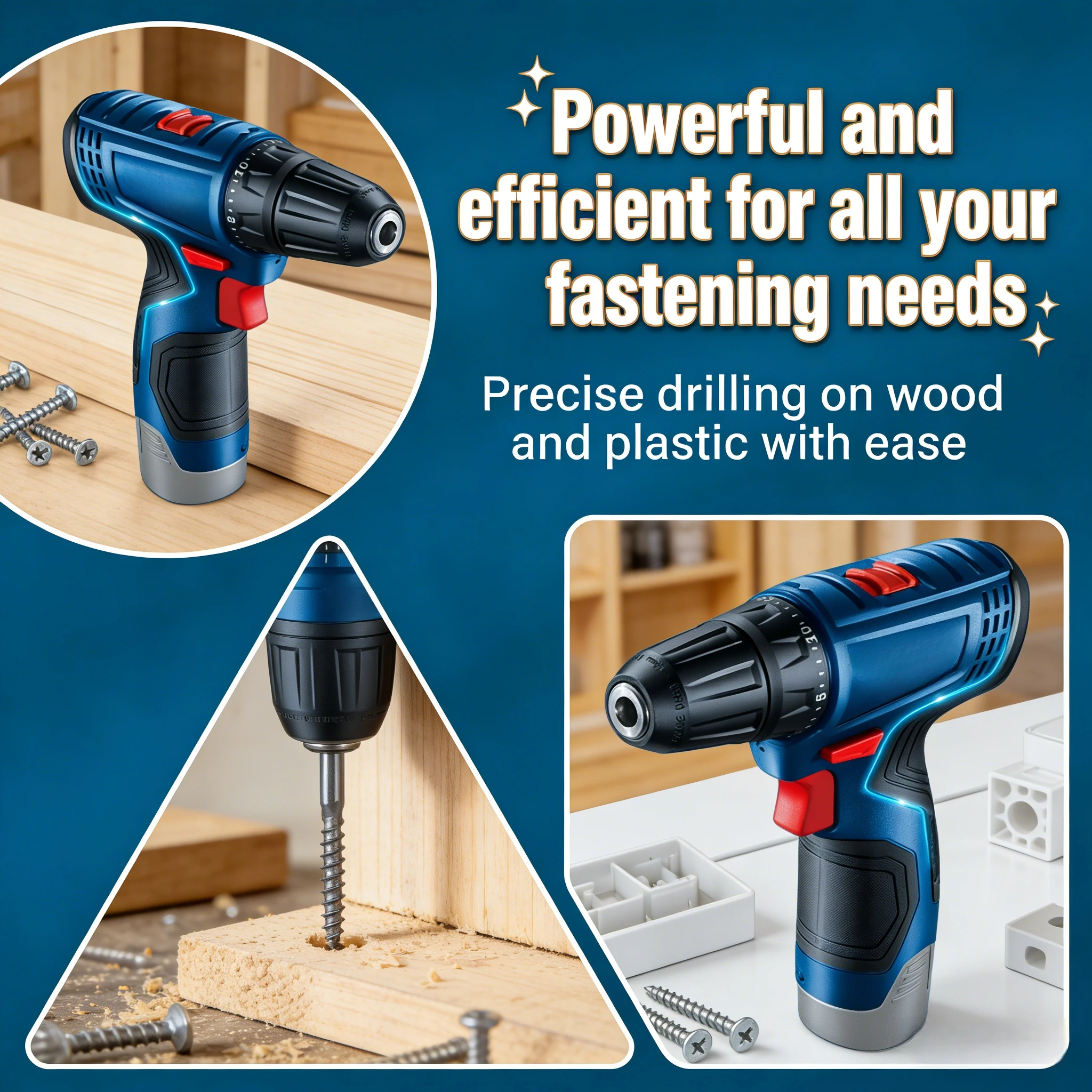 Power Tools Kits - Bosch Electric Drill GSR 120-LI 12V