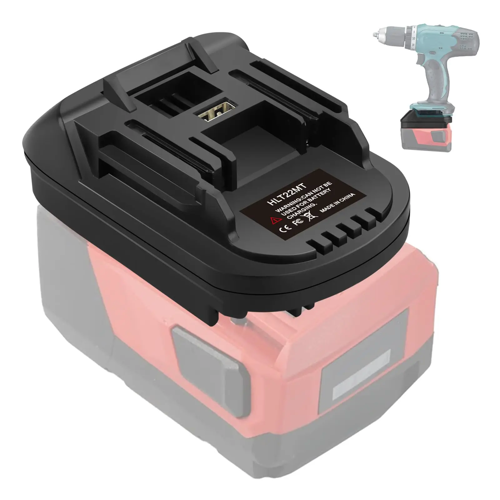 HLT22MT Battery Adapter Conver - Power Tools Battery Adapter 评论和价格