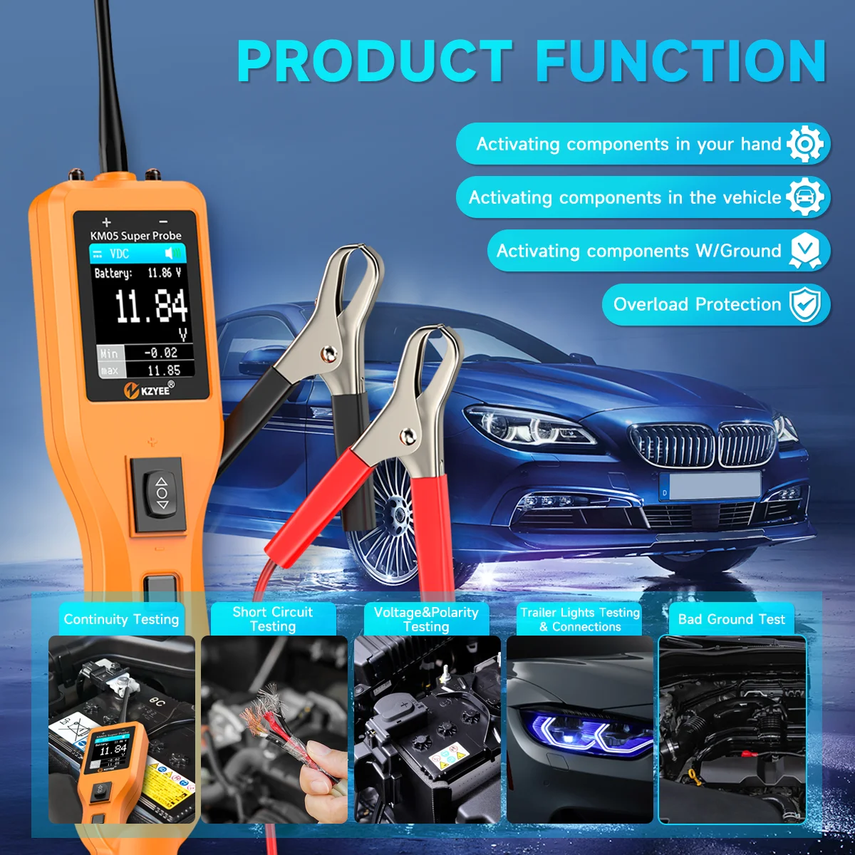 Car Circuit Probe Kit Circuit  - Power Tools Inspection 评论和价格
