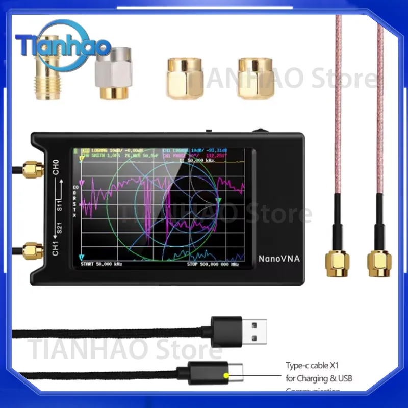 Nano VNA-H4 Antenna Analyzer f - Power Tools Vector 评论和价格