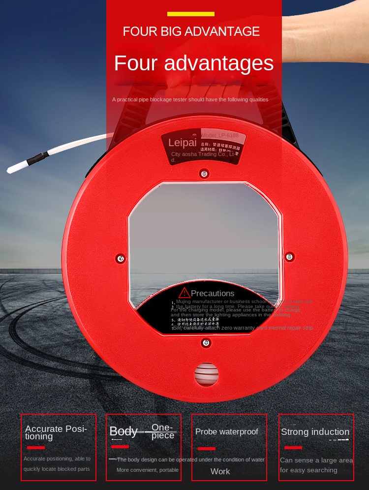 Wireless Pipeline Detector PVC - Power Tools Inspection 评论和价格