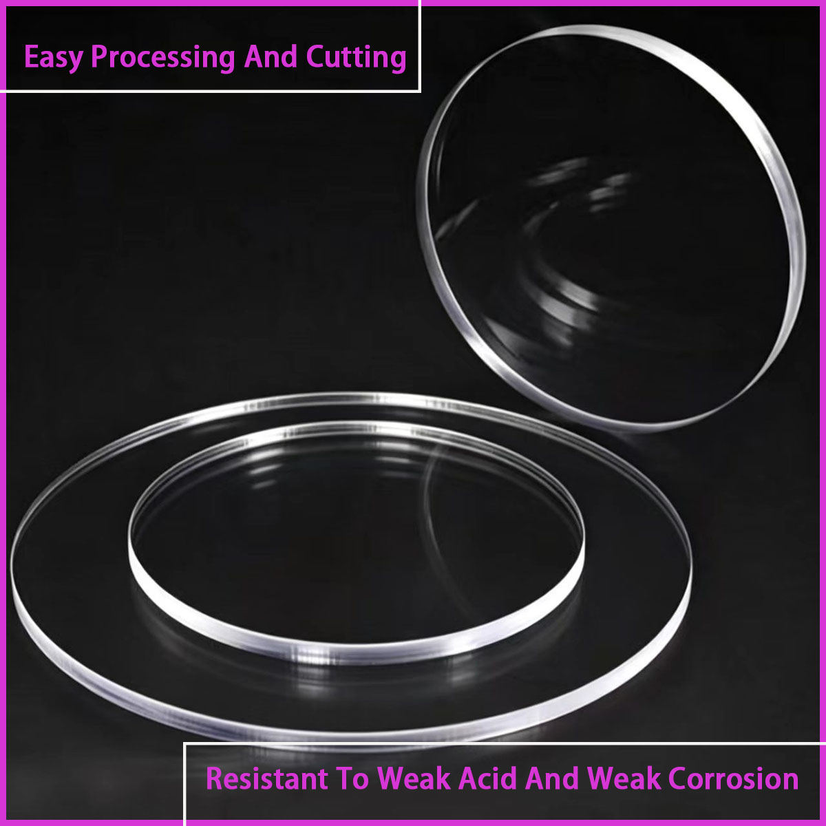 Transparent acrylic circular p - Power Tools Windows 10 评论和价格