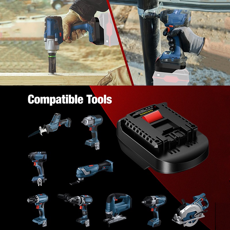 ALASICKA PAR20BOS Battery Adap - Power Tools Battery Adapter 评论和价格