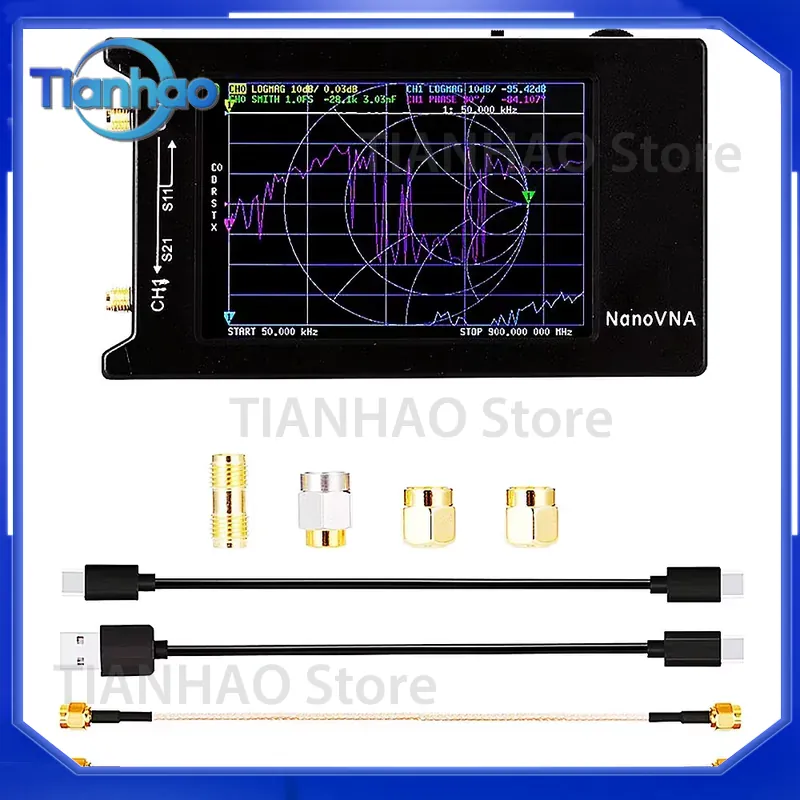 NanoVNA-H4 for Antenna Analyze - Power Tools Vector 评论和价格