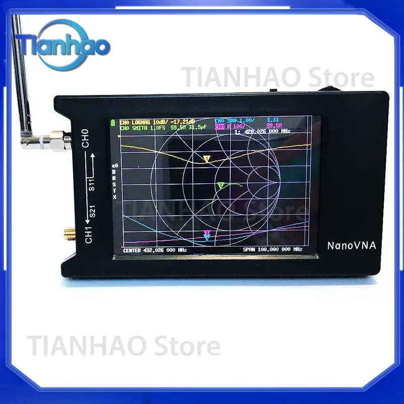 NanoVNA-H4 for Antenna Analyze - Power Tools Vector 评论和价格