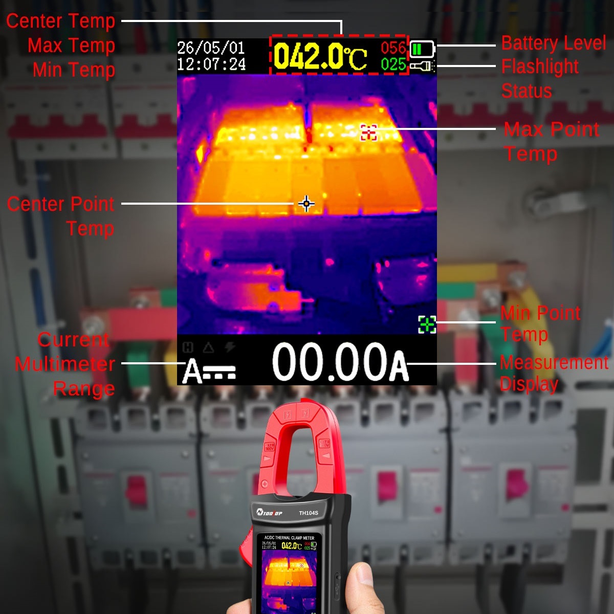 TH104S Thermal Clamp Meter 100 - Power Tools Inspection 评论和价格
