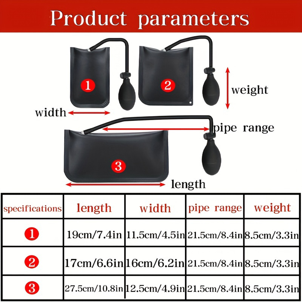 Air Pump Wedges Inflatable Air - Power Tools Windows 评论和价格