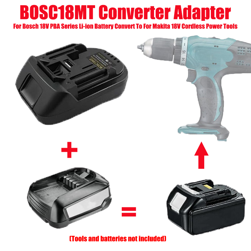 BOSC18MT Battery Adapter Conve - Power Tools Battery Adapter 评论和价格
