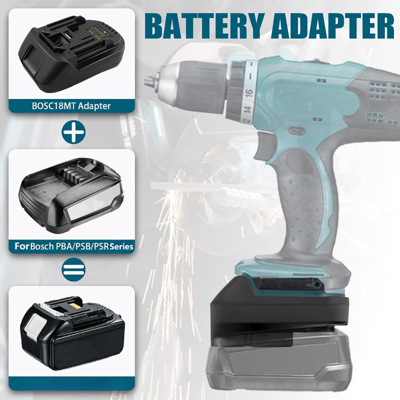 BOSC18MT Battery Adapter Conve - Power Tools Battery Adapter 评论和价格
