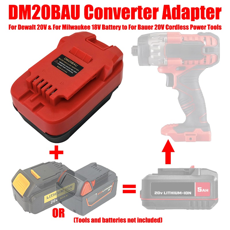 ALASICKA MT18BAU DM20BAU BS18B - Power Tools Battery Adapter 评论和价格