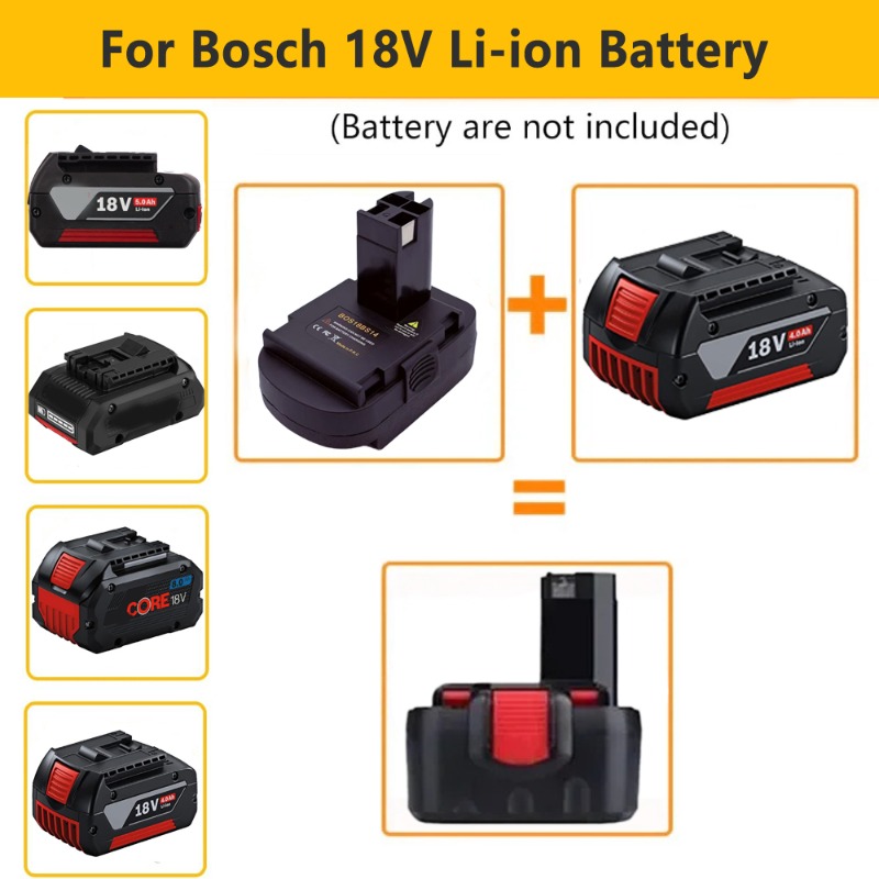 ALASICKA Battery Adapter BOS18 - Power Tools Battery Adapter 评论和价格