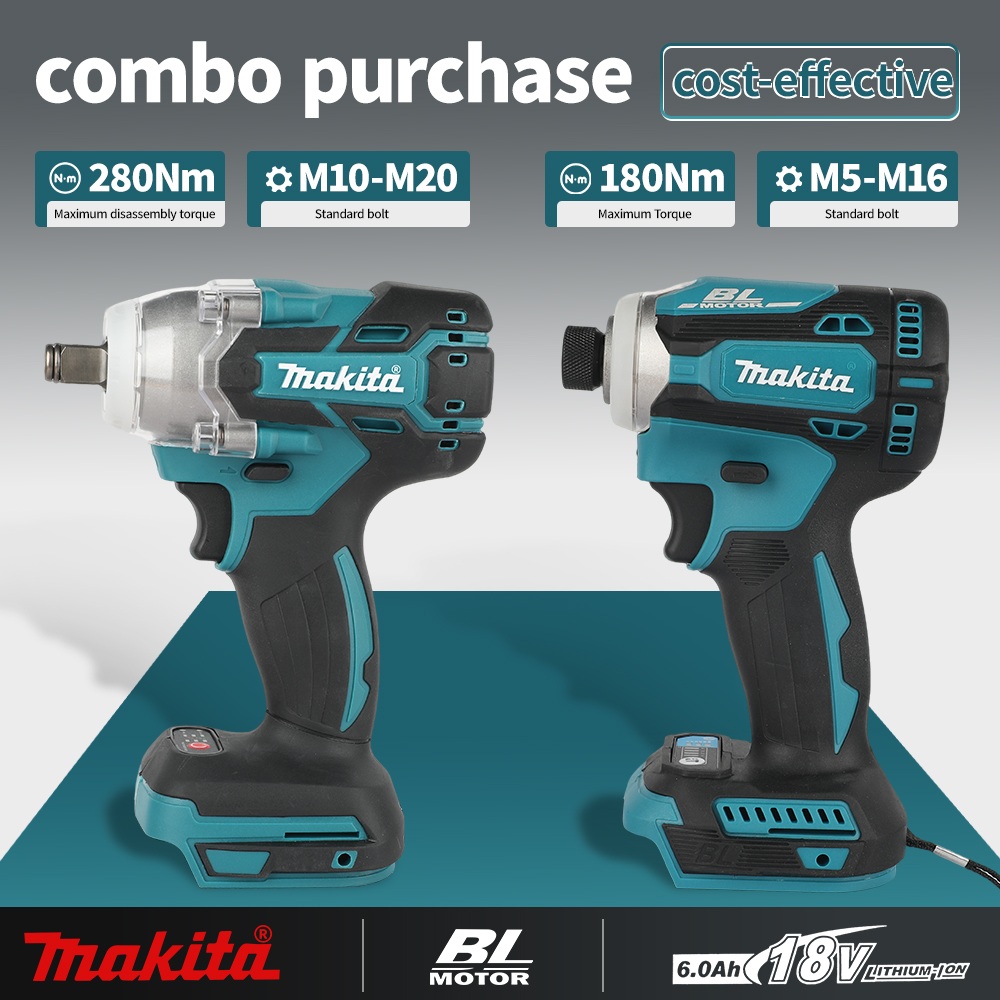 Makita DTW285+DTD171 Brushless - Power Tools Combo Kits 评论和价格