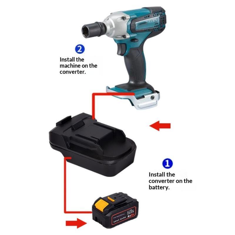 1Pcs Electric Power Tool Adapt - Power Tools Battery Adapter 评论和价格